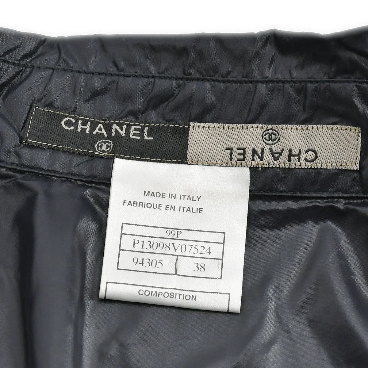Chanel 1999春季两色拉链背心#38