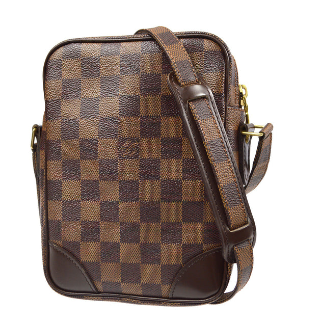 Louis Vuitton Drouot Crossbody Shoulder Bag Damier Brown N51290