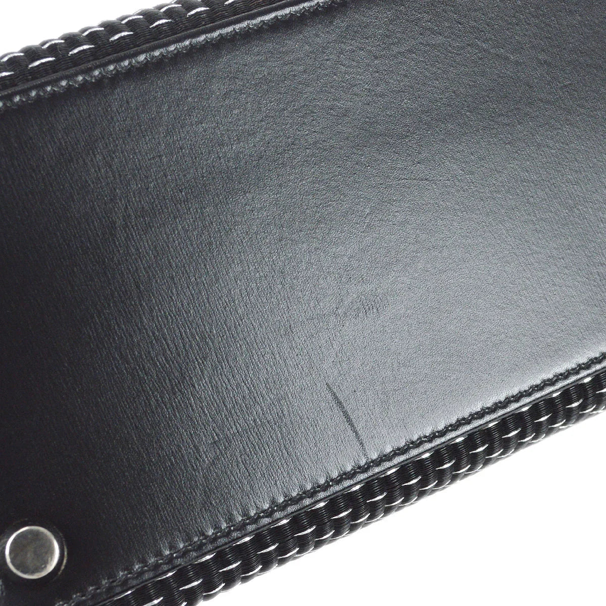 Hermes * 1999 Kelly 25 Sellier Black Metal Crinolin