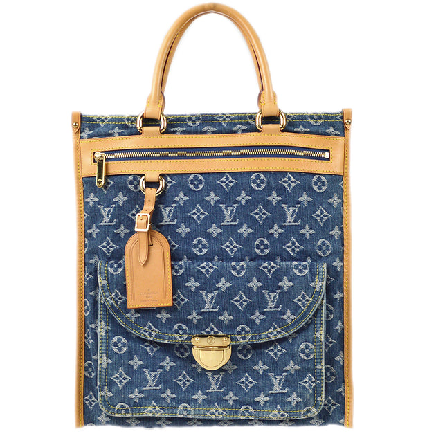 LOUIS VUITTON BLUE AND YELLOW Purse