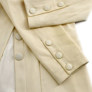 Chanel 1993 logo-buttons skirt suit #36