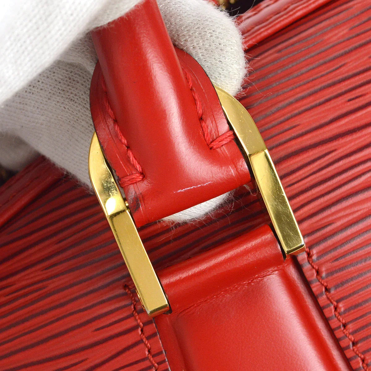 Louis Vuitton 2002 Jasmin Epi红色M52087