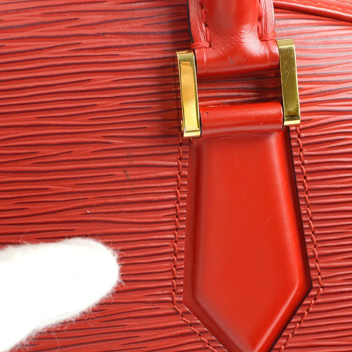 Louis Vuitton 2002 Jasmin Epi红色M52087