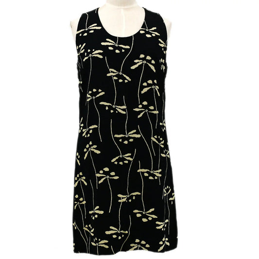 Chanel floral-print shift dress