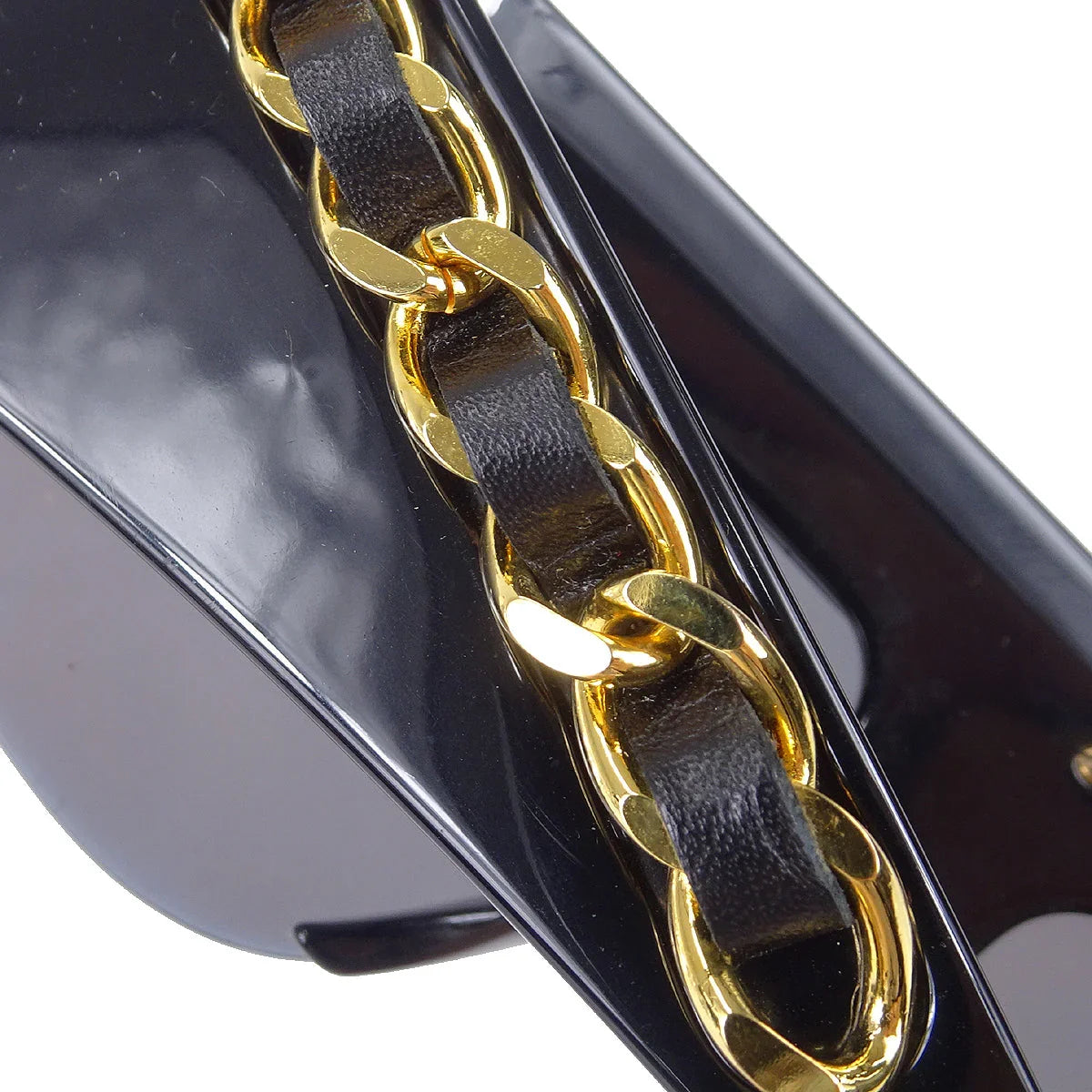 Chanel Sunglasses Eyewear Black Small Good
