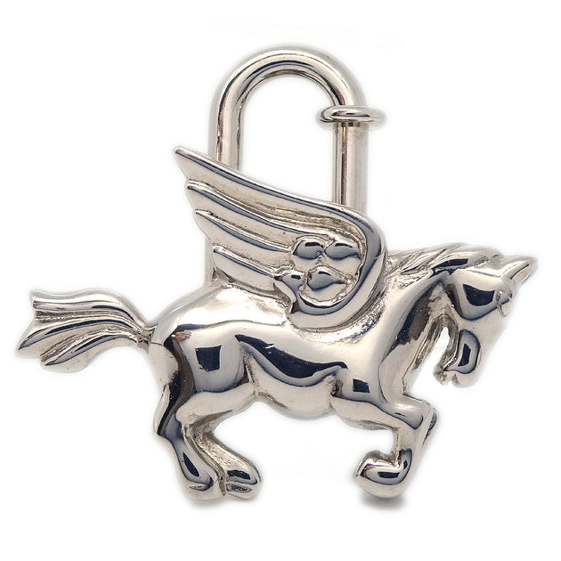 Hermes Pegasus 1993 Cadena Lock Bag Charm Silver Small Good – AMORE Vintage  Tokyo