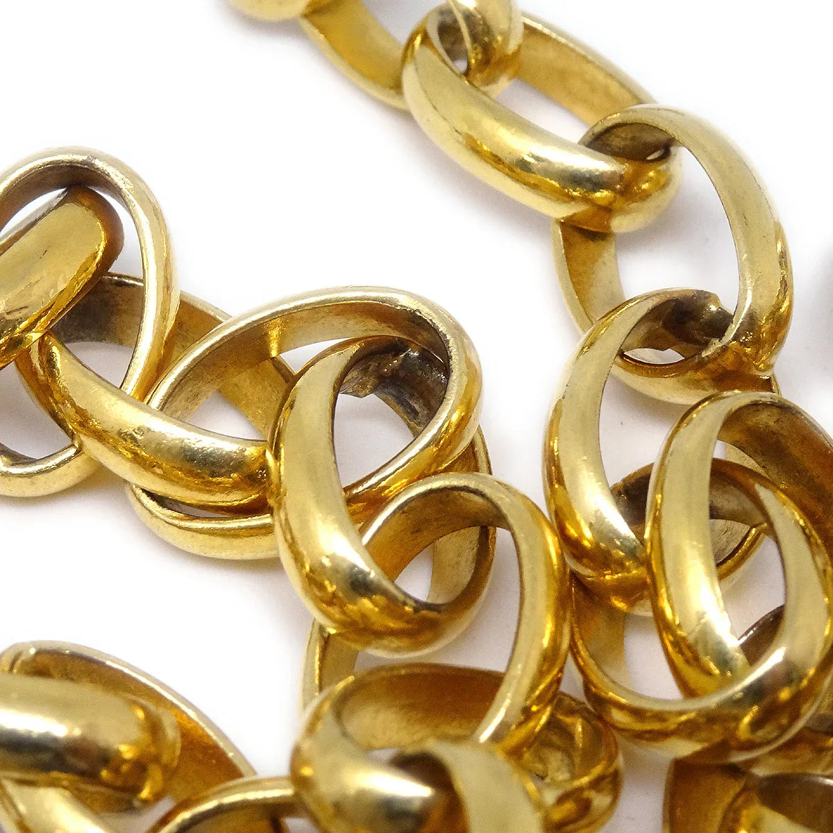Chanel Jumbo Cutout Logo Necklace