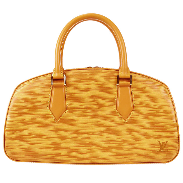 Louis Vuitton Alma PM Handbag Yellow EPI Leather Bag M52149 - EXCELLENT