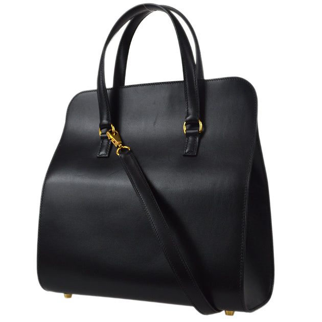 Hermes 2002 Toolbox Handbag Black Box Calf – AMORE Vintage Tokyo