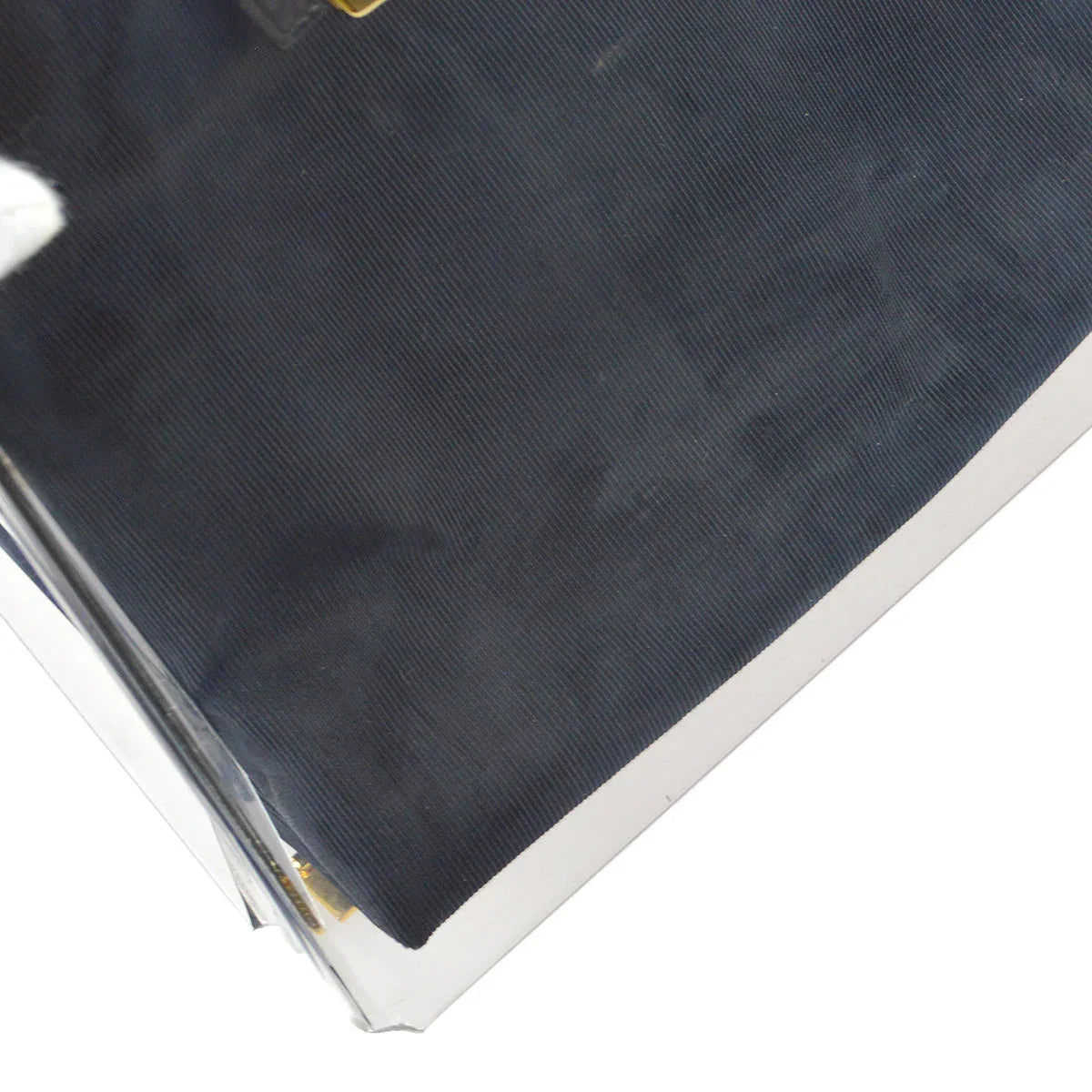 Salvatore Ferragamo Gancini Chain Shoulder Bag Clear Plastic