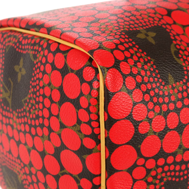 Louis Vuitton 2012 x Yayoi Kusama Speedy 30 Monogram Town M40693 – AMORE  Vintage Tokyo