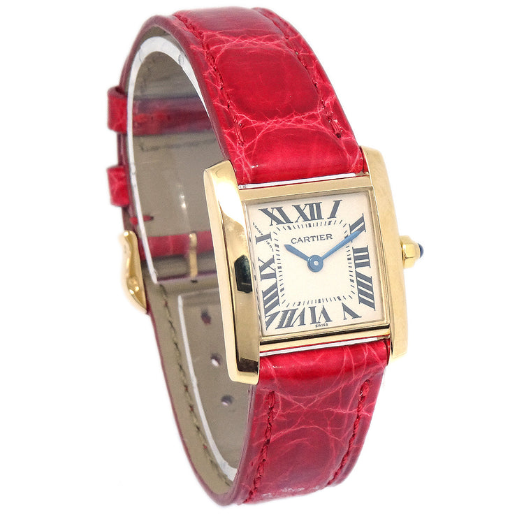Cartier 1990-2000s Tank Francaise Watch SM