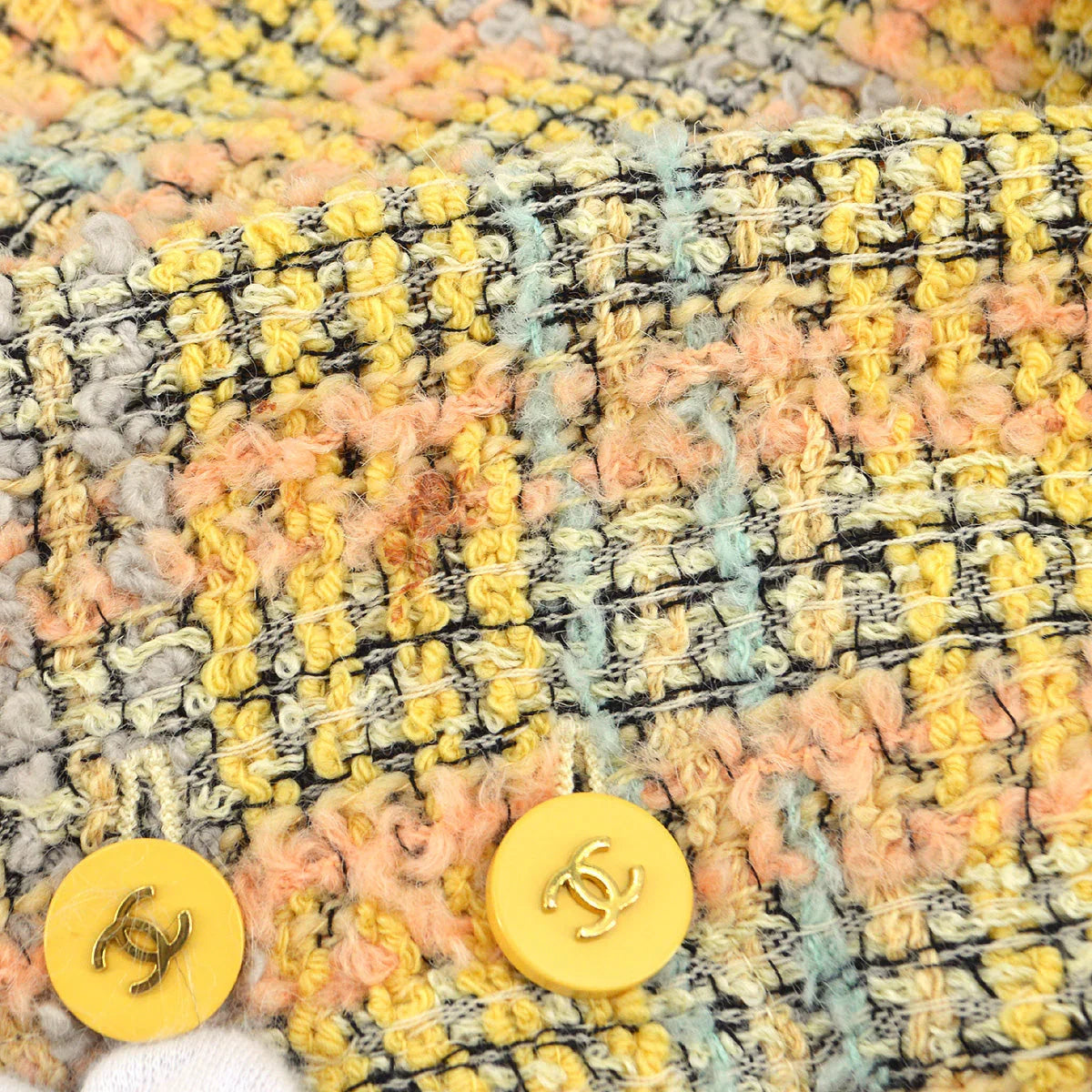 Chanel Fall 1994 single-breasted tweed jacket #36