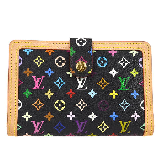 Louis Vuitton, Bags, Louis Vuitton White Multicolor Monogram French Wallet