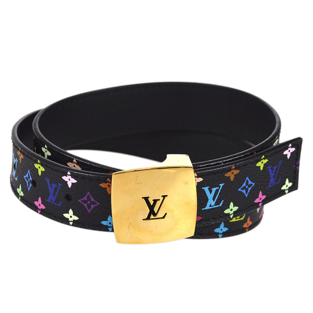 Buy LOUIS VUITTON belt M6890 13924 gold hardware [USED] from Japan