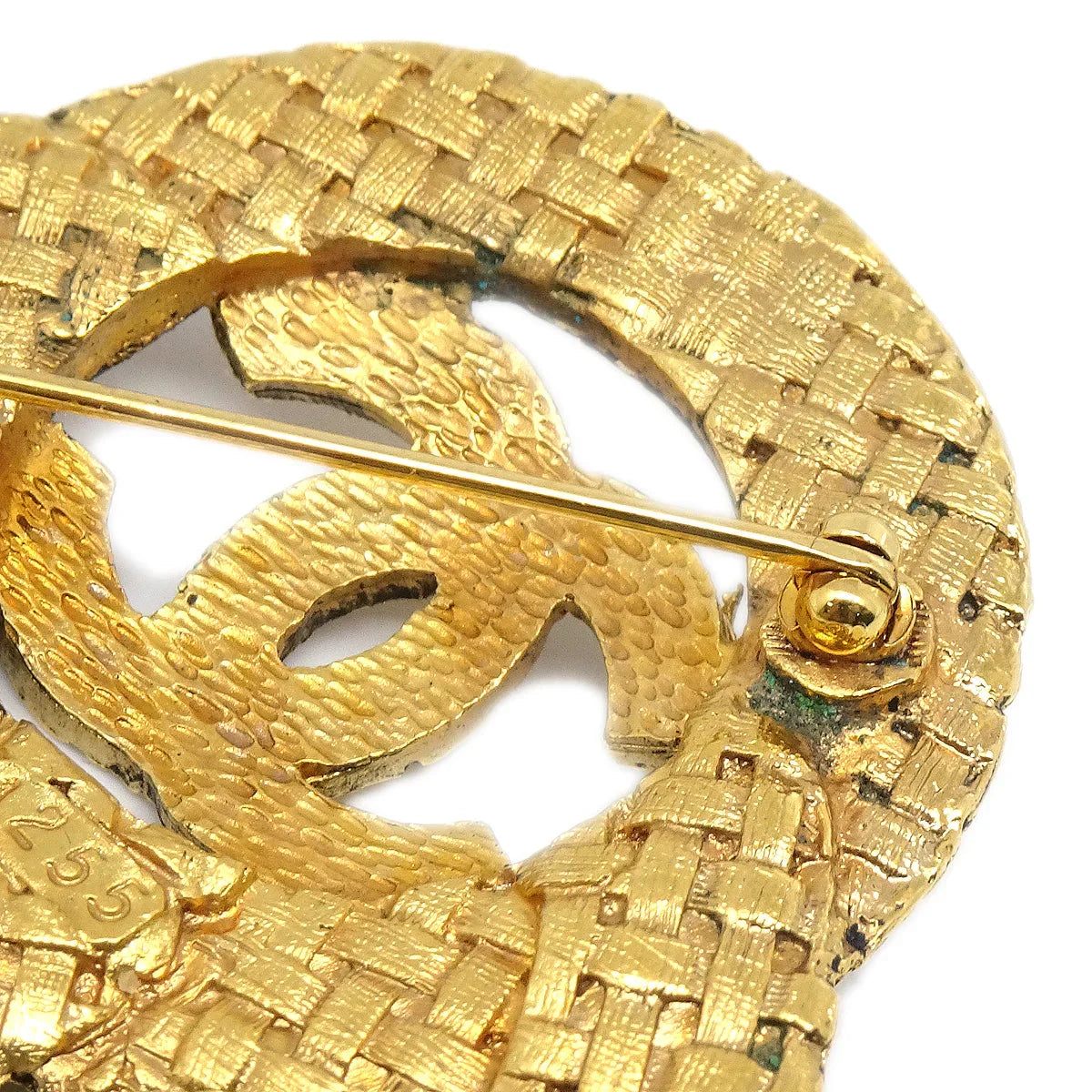Chanel Brooch Pin Gold 1255/29