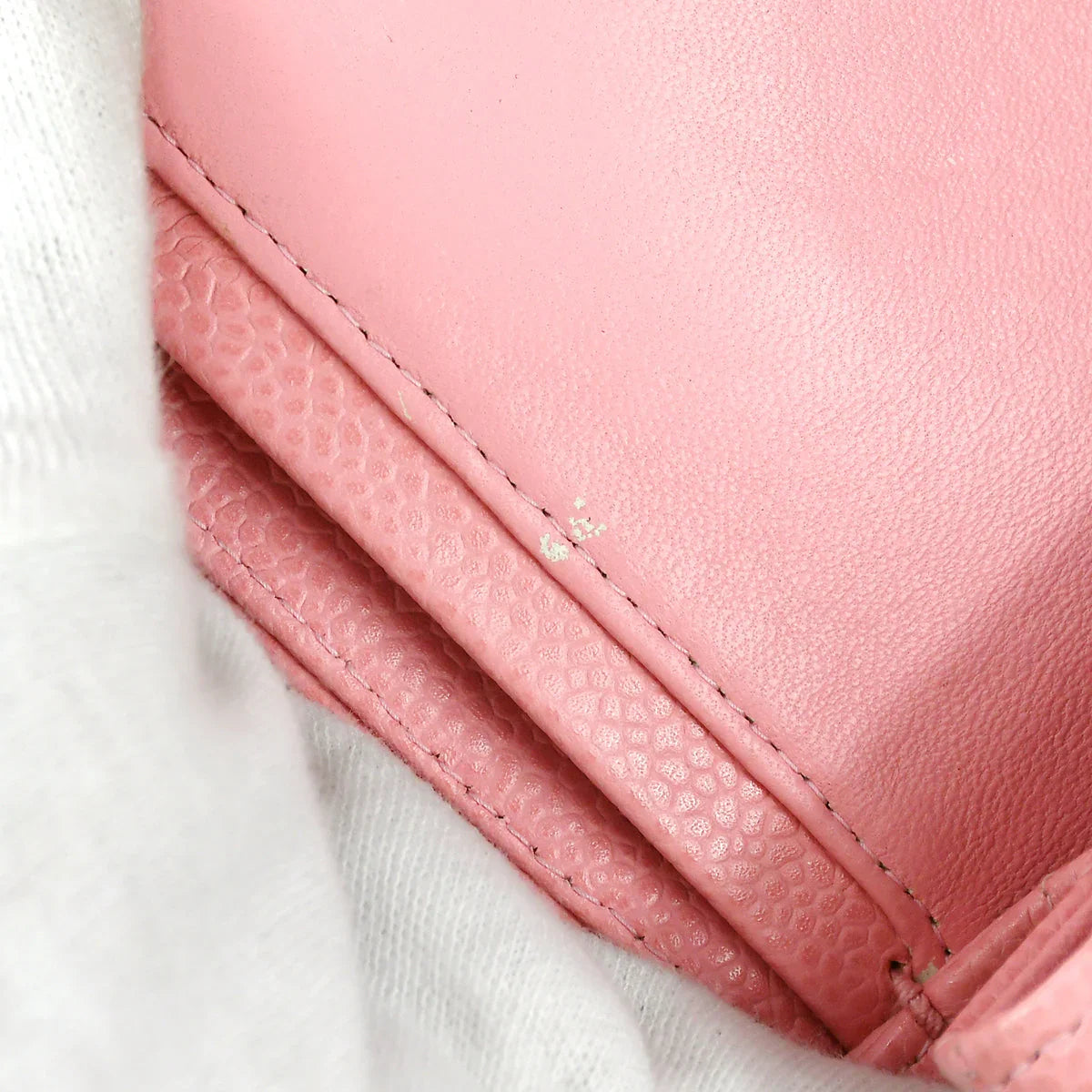 Chanel 2003-2004 Classic Double Flap Medium Pink Caviar