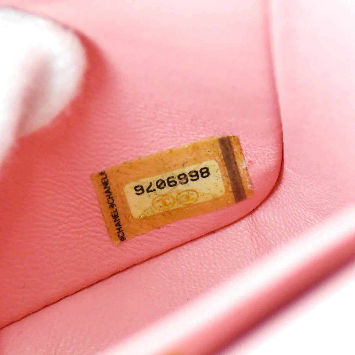 Chanel 2003-2004 Classic Double Flap Medium Pink Caviar