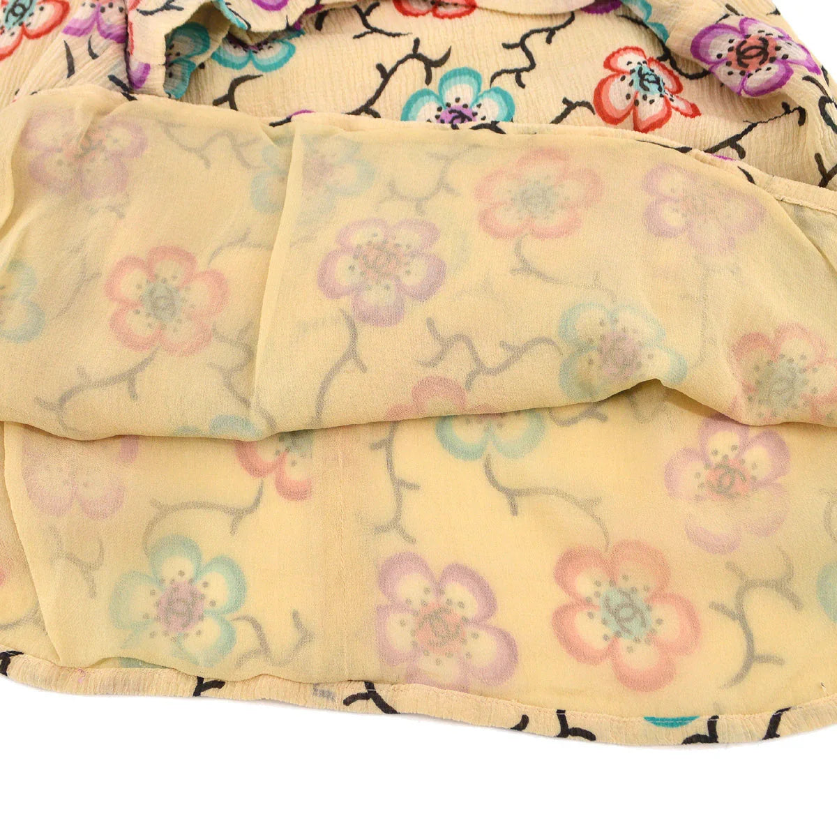 Chanel 2001 High-Summer CC Floral Pattern T-shirt #38