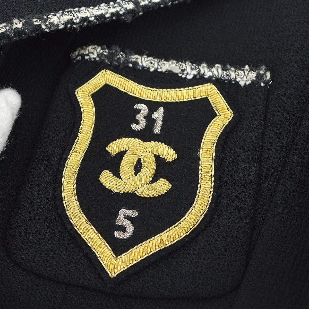 Chanel 2005 Black & White "Devil Wears Prada" Jacket #38