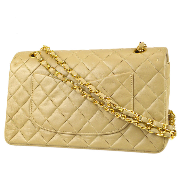 Chanel * Mademoiselle Chain Shoulder Bag Beige Lambskin – AMORE Vintage  Tokyo