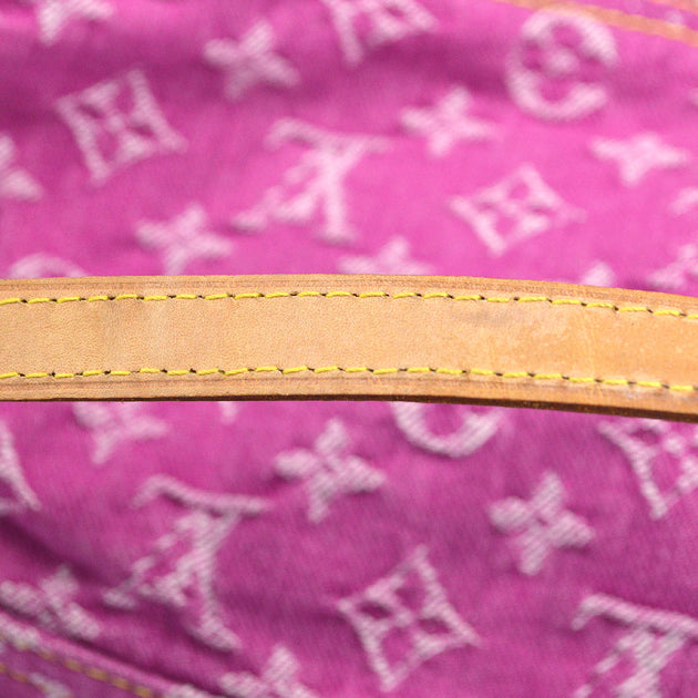 Louis Vuitton 2006 Mini Pleaty Pink Monogram Denim M95216 – AMORE