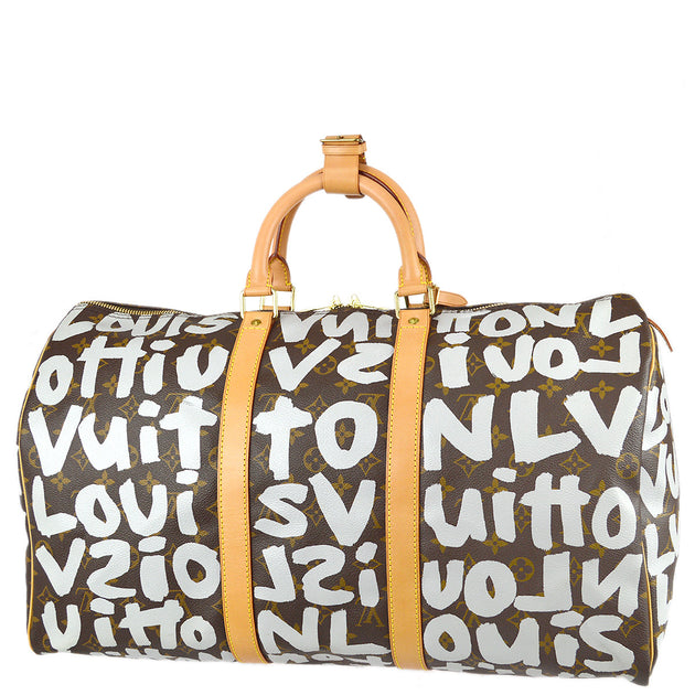 Louis Vuitton * 2001 Keepall 50 Monogram Graffiti M92197 – AMORE Vintage  Tokyo