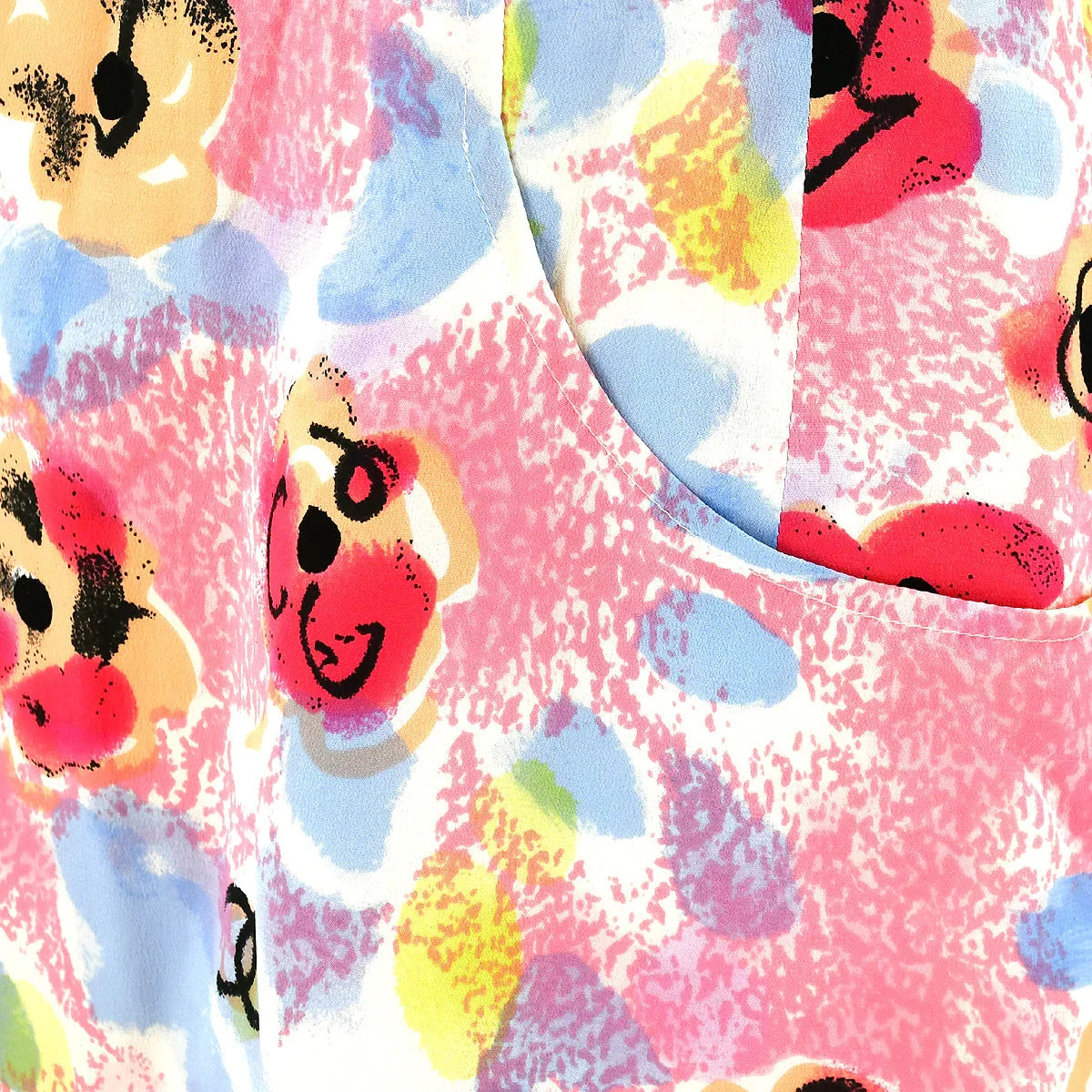 Chanel 1997 Spring CC floral-print dress #38