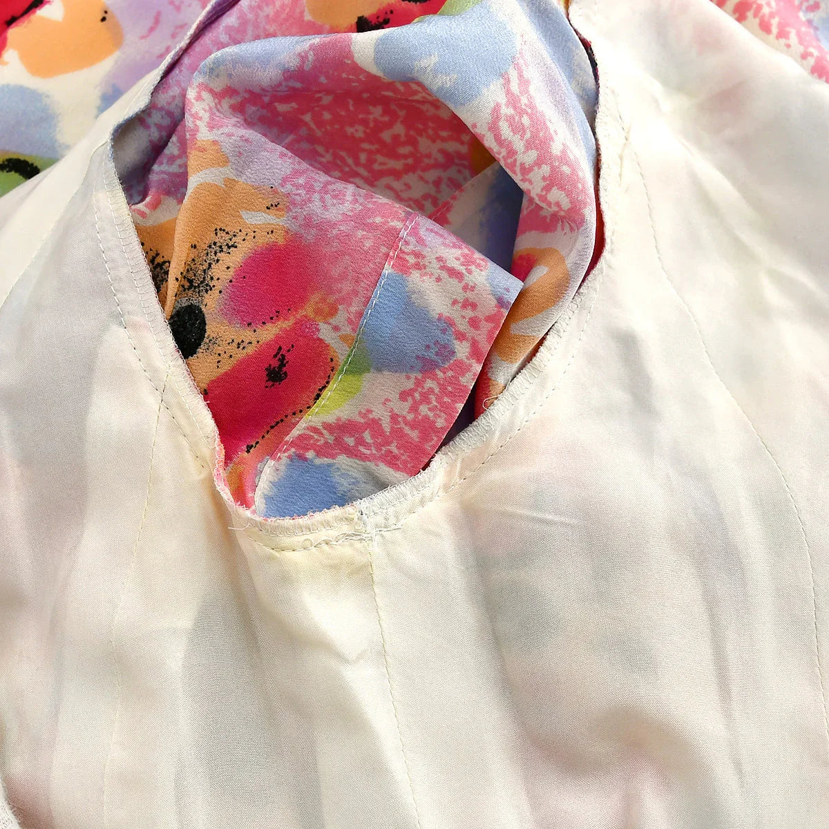 Chanel 1997 Spring CC floral-print dress #38