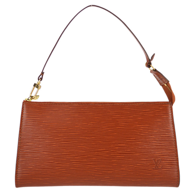 Louis Vuitton 1998 Pochette Accessoires Handbag Epi Brown M52953 – AMORE  Vintage Tokyo