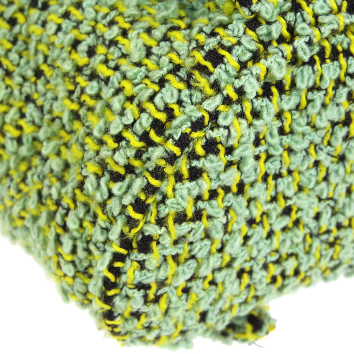 Chanel * 1994 Duma Backpack Large Green Tweed