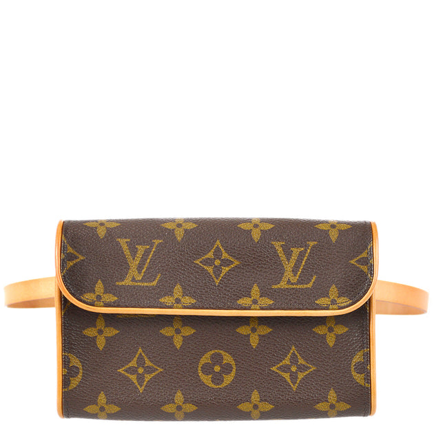 Louis Vuitton Brown Monogram Canvas Pochette Duo Belt Bag Louis