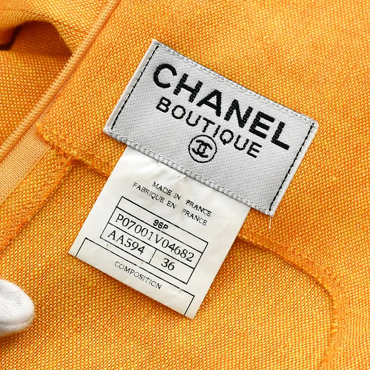 Chanel 1996 Linen Sleeveless Dress #36