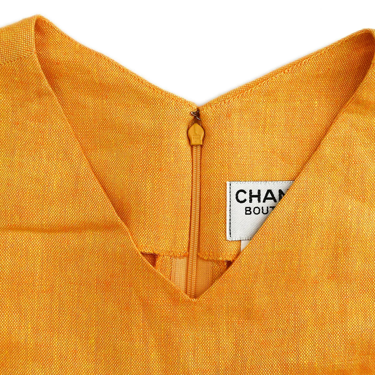 Chanel 1996 Linen Sleeveless Dress #36