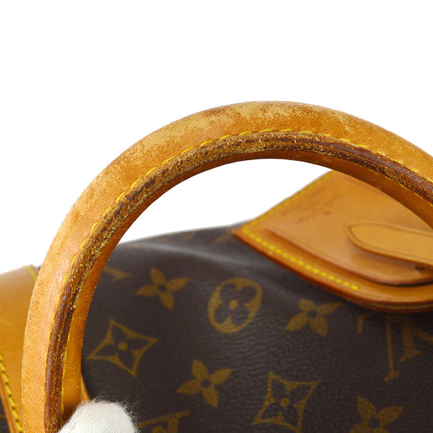 LOUIS VUITTON Monogram Porte Monnaie Plat Coin Purse M61930 LV