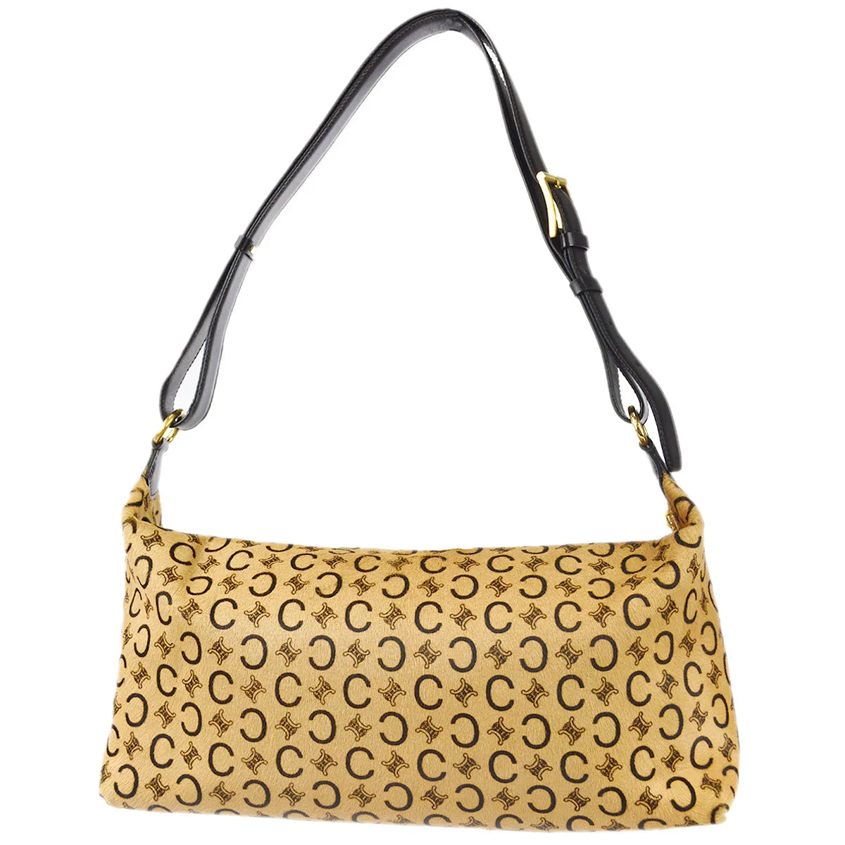 Celine * C Macadam Shoulder Bag Pony Hair