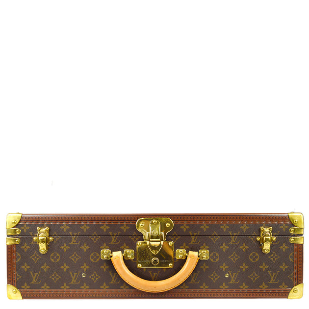 Louis Vuitton Monogram Canvas Alzer Trunk Suitcase 75 Louis