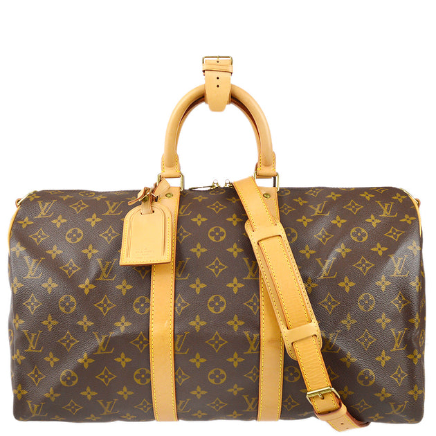Louis Vuitton Keepall Bandouliere 50 Handbag Monogram M41416 – AMORE  Vintage Tokyo