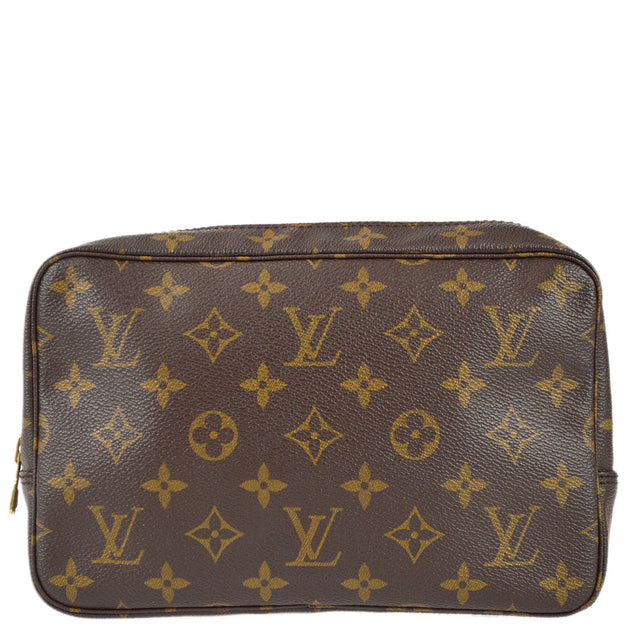 Louis Vuitton, Bags, Authentic Louis Vuitton Trousse Toilette 23 Monogram  Canvas Cosmetic Pouch Bag