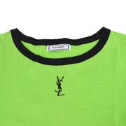 Yves Saint Laurent logo-embroidered T-shirt #M