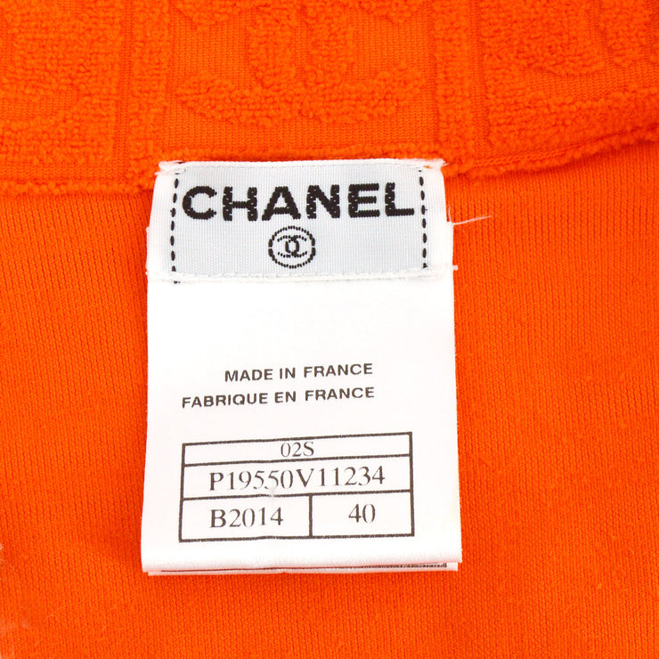 Chanel Summer 2002 CC terry-cloth blazer #40