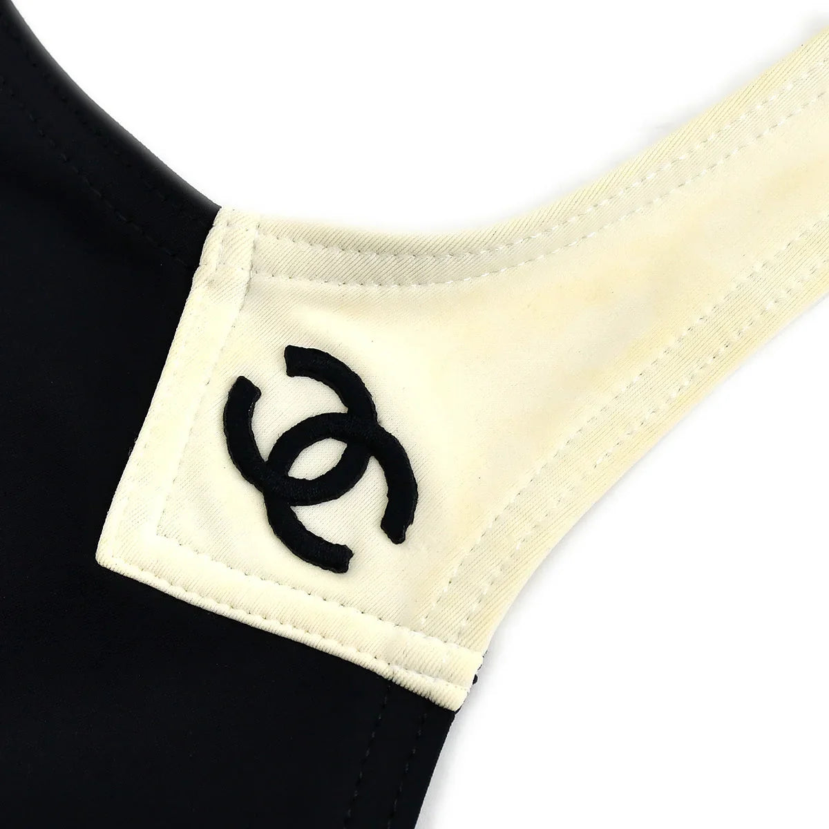 Chanel * Cruise 1996 CC Halterneck Swimsuit #36