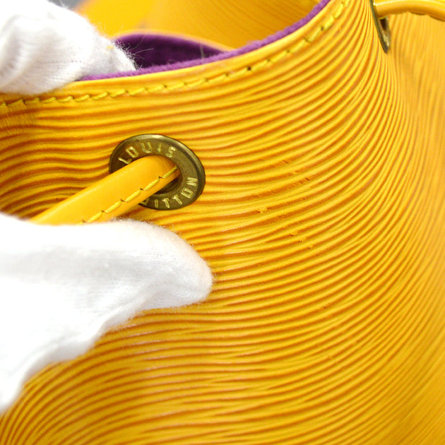 Louis Vuitton Tassil Yellow Epi Leather Neonoe Bag Louis Vuitton