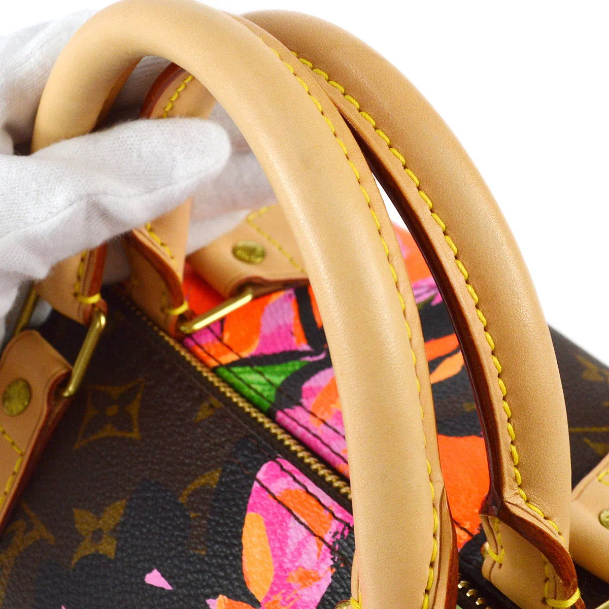 Louis Vuitton * 2009 Speedy 30 Monogram Rose M48610