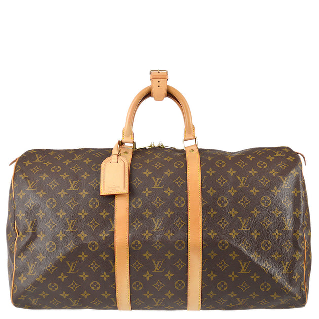 Louis Vuitton 2009 Keepall Bandouliere 55 Damier Azur N41429 – AMORE  Vintage Tokyo