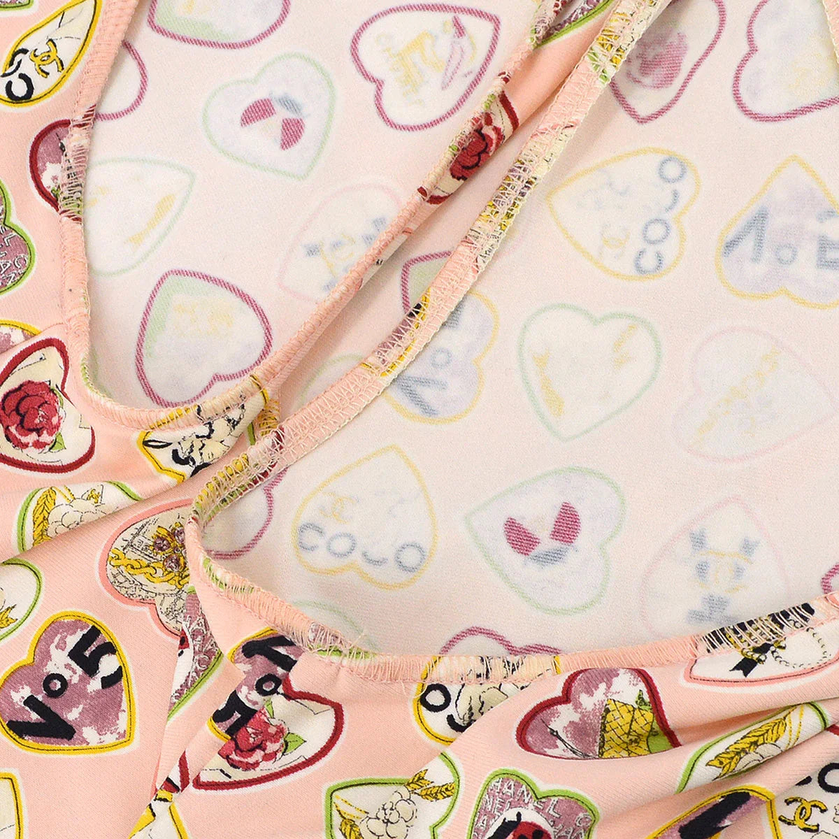 Chanel 2006 Valentine Heart Print Dress #38