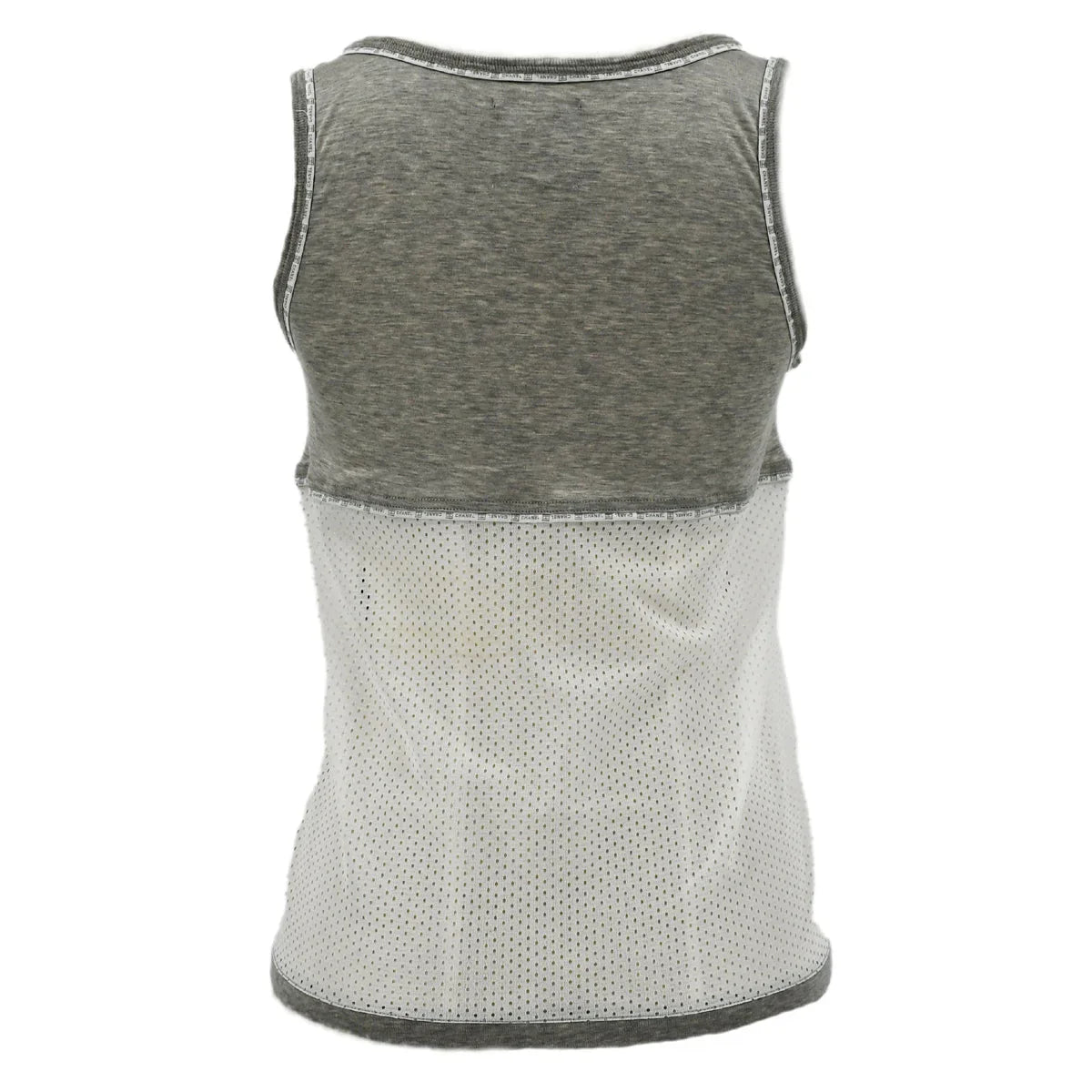 Chanel Sport Line Sleeveless Tops Gray 04P #38