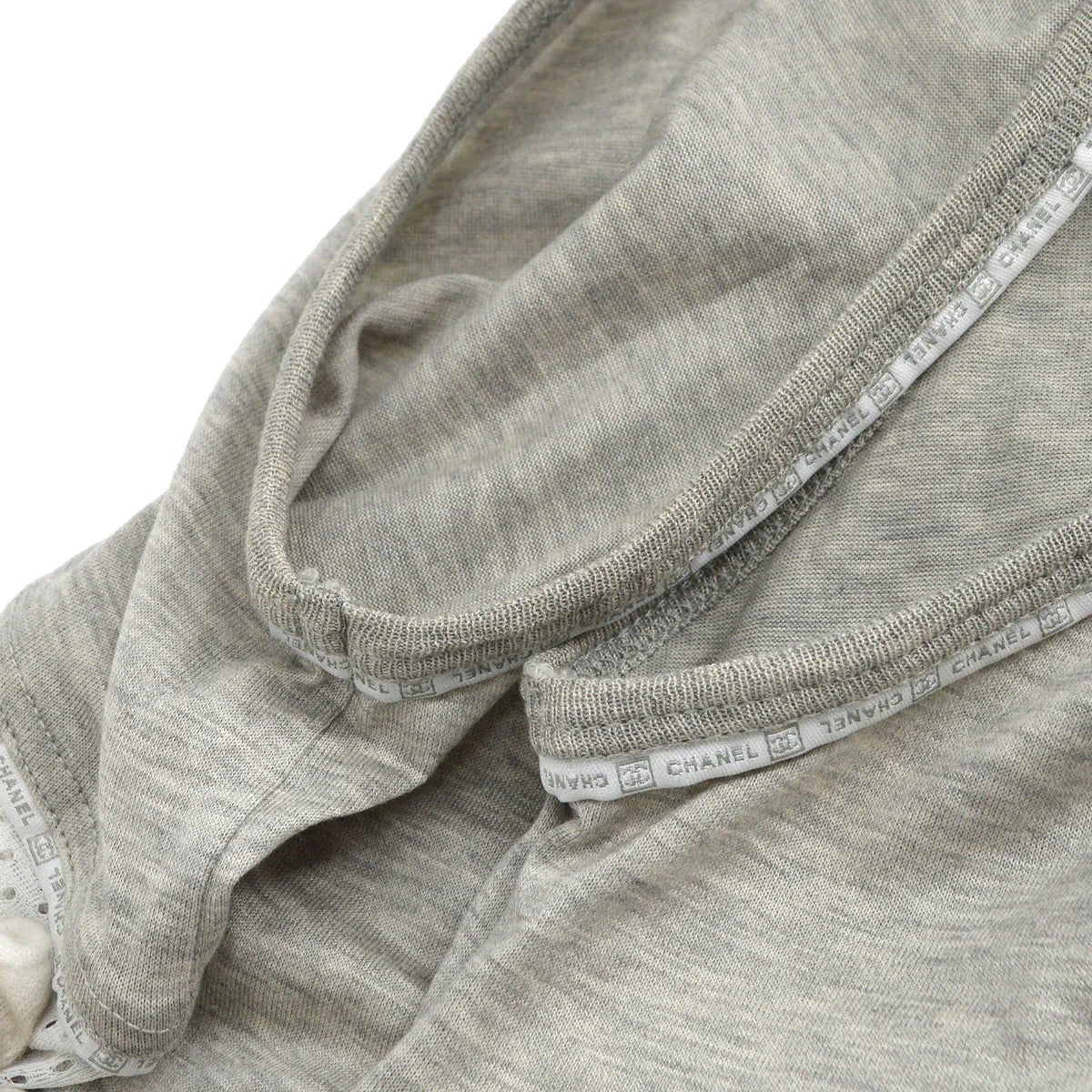 Chanel Sport Line Sleeveless Tops Gray 04P #38