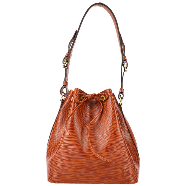 Louis Vuitton Vintage Epi Petit Noe - Brown Bucket Bags, Handbags