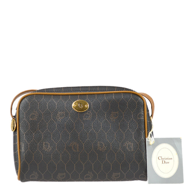 Christian Dior Vintage - Honeycomb Coated Canvas Crossbody